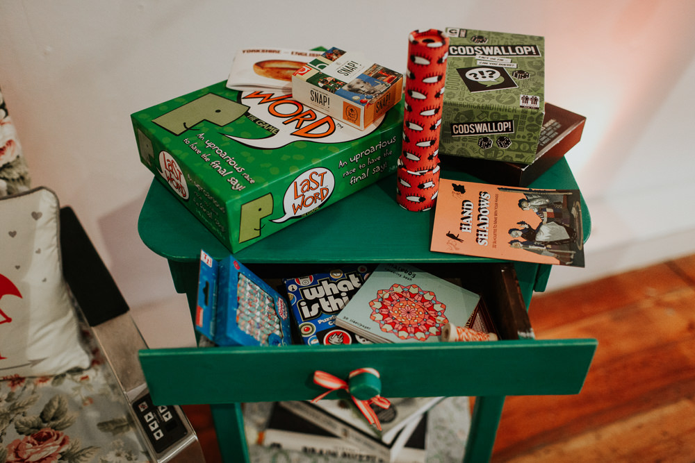 Board Games Pennard House Wedding Oxi Photography