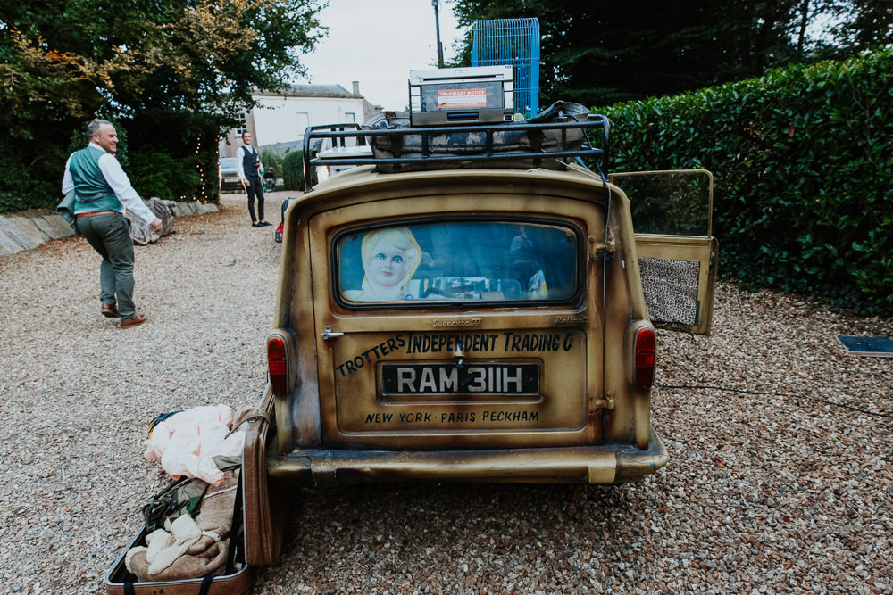 Del Boy Photo Booth Car Pennard House Wedding Oxi Photography