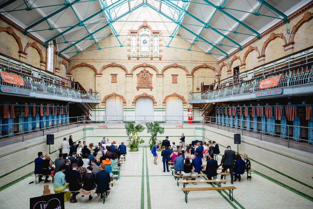 Victoria Baths Wedding Mark Newton Weddings