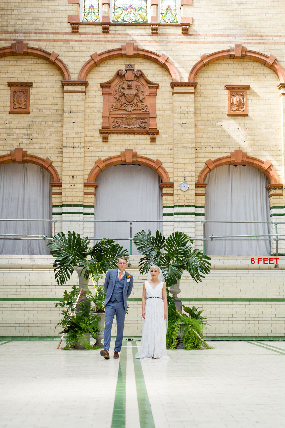 Victoria Baths Wedding Mark Newton Weddings