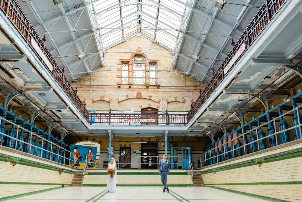 Victoria Baths Wedding Mark Newton Weddings