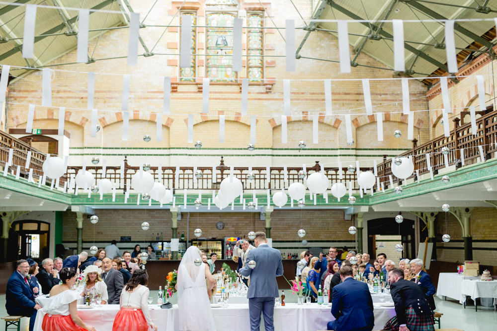 Victoria Baths Wedding Mark Newton Weddings