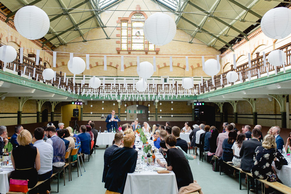 Victoria Baths Wedding Mark Newton Weddings