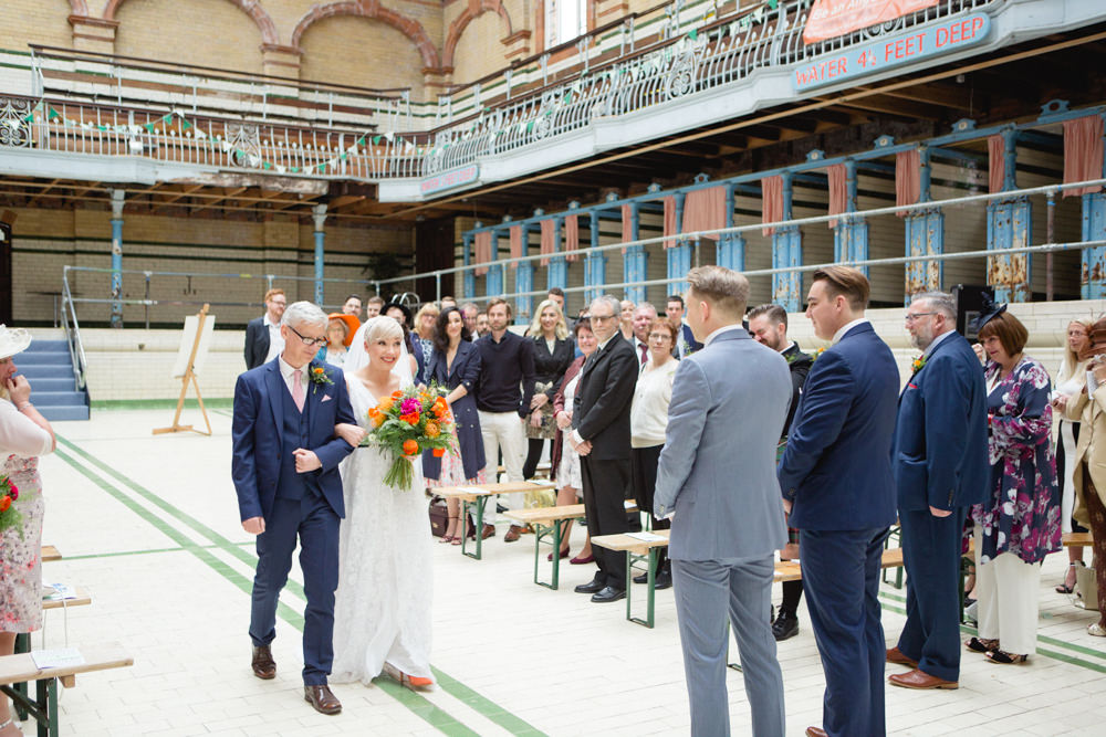 Victoria Baths Wedding Mark Newton Weddings