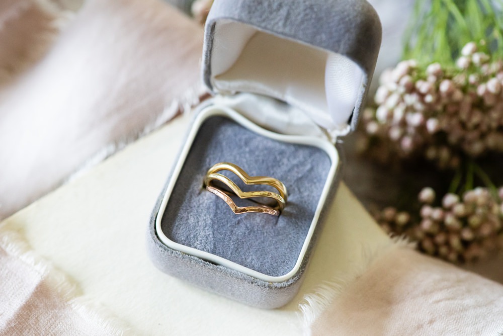 Wedding Engagement Ring Metals 18ct Yellow Gold Skinny Rings 18ct Yellow 9ct Rose Gold Wishbones
