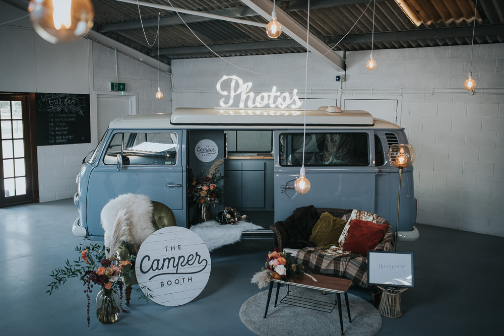 Photobooth Campervan 1970 Retro Mid Century Wedding Ideas Laura Martha Photography