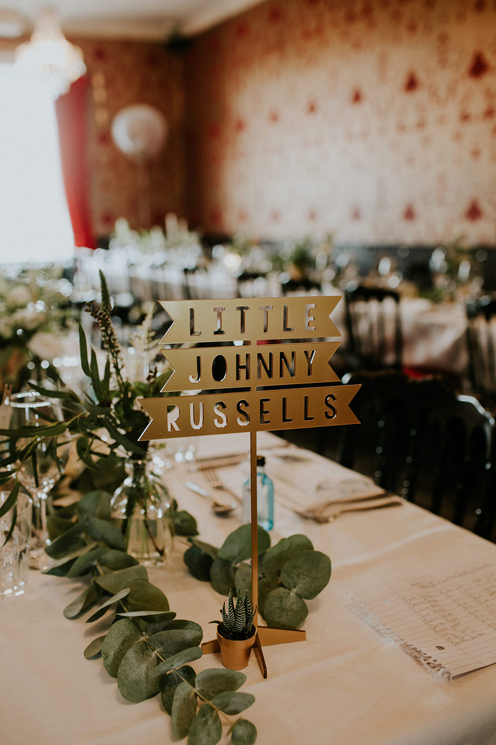 Laser Cut Table Names Numbers Bell Ticehurst Wedding Irene Yap Photography