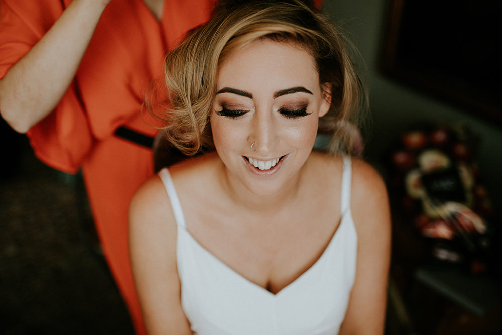 Bride Bridal Make Up Bell Ticehurst Wedding Irene Yap Photography