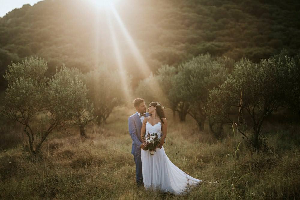 Bohemian Beach Greece Destination Wedding Lighthouse Photography