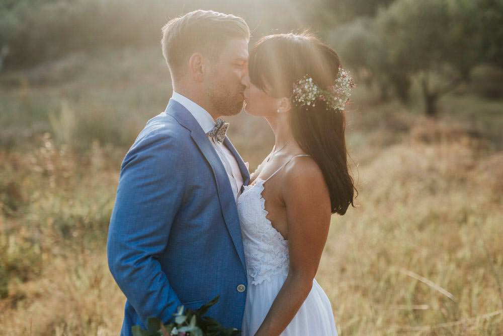 Bohemian Beach Greece Destination Wedding Lighthouse Photography