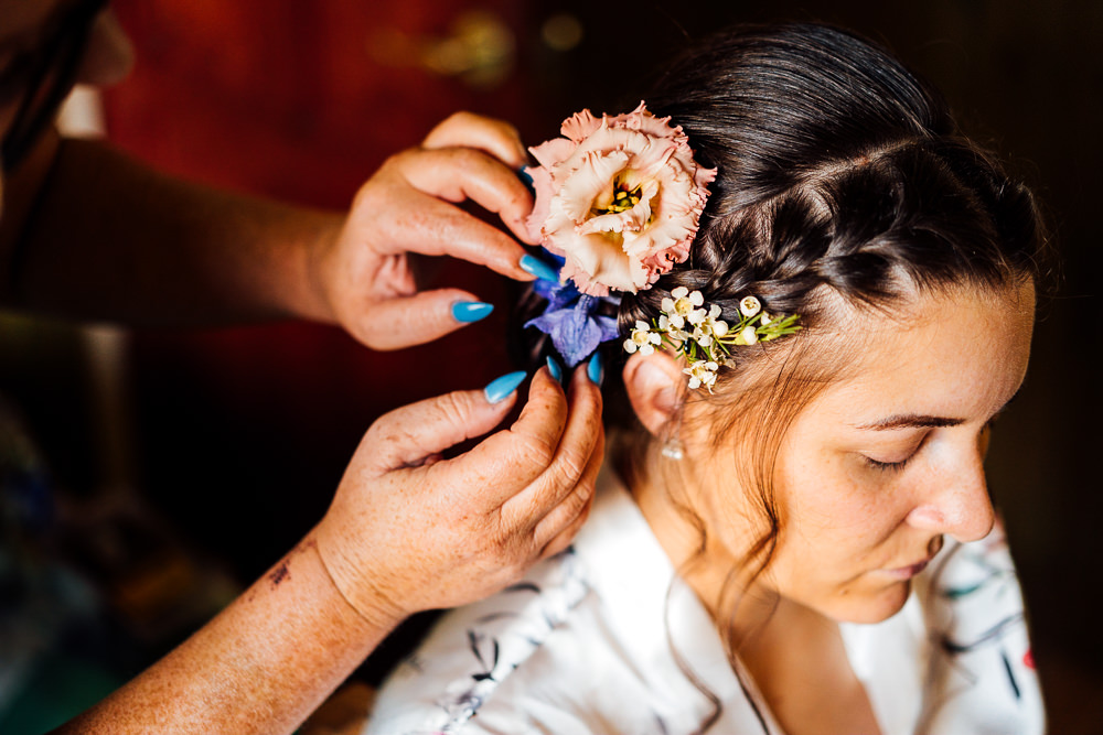 Colourful Tipi Garden Wedding Fairclough Studios