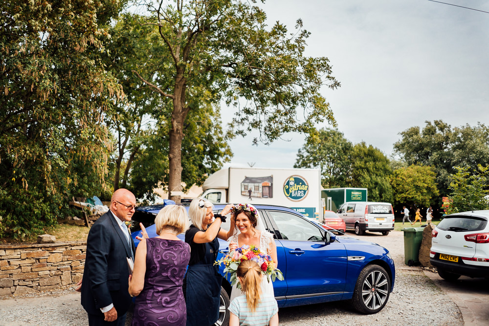 Colourful Tipi Garden Wedding Fairclough Studios