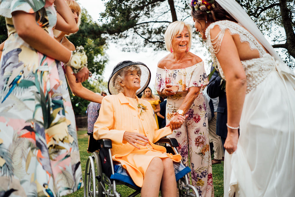 Colourful Tipi Garden Wedding Fairclough Studios