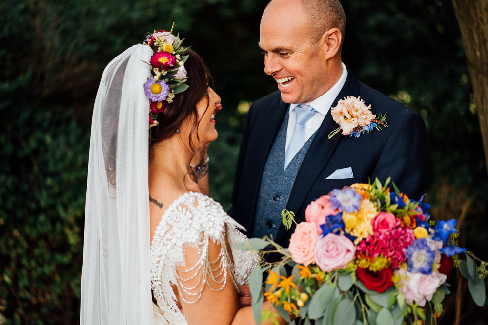 Colourful Tipi Garden Wedding Fairclough Studios