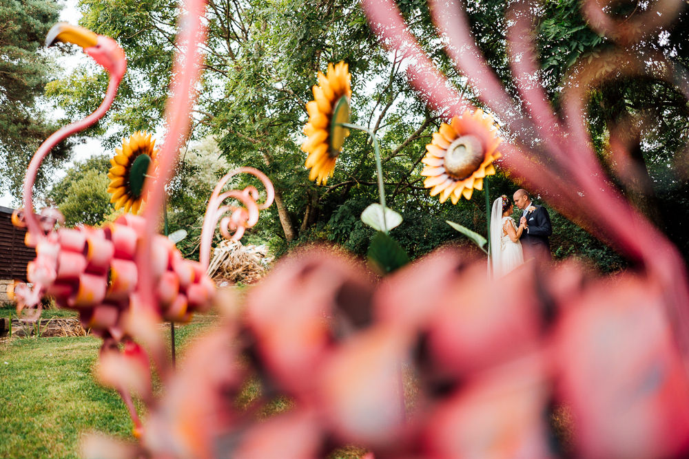 Colourful Tipi Garden Wedding Fairclough Studios