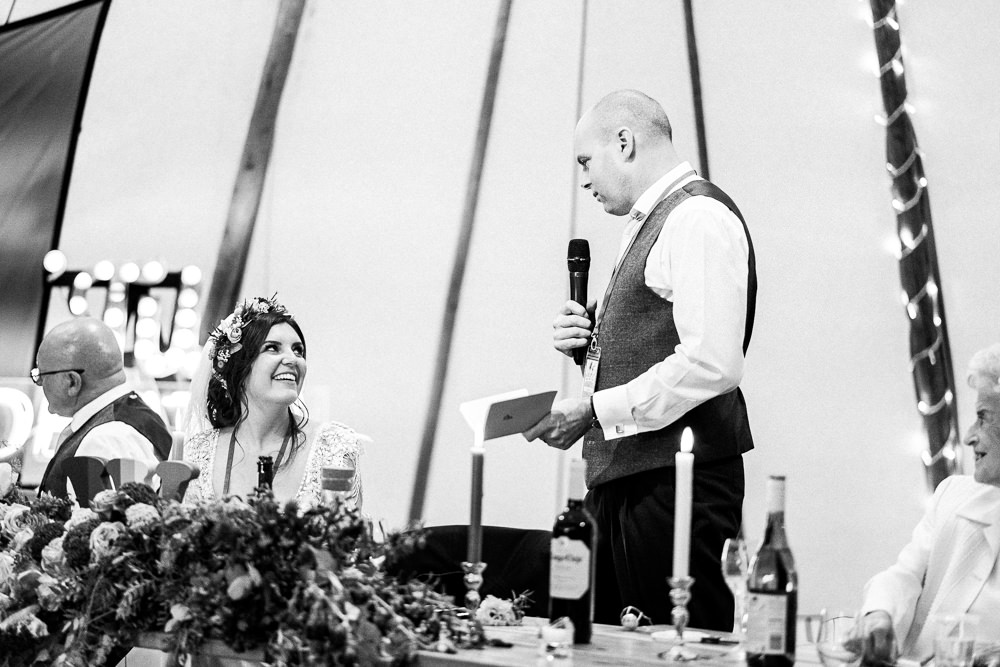 Colourful Tipi Garden Wedding Fairclough Studios