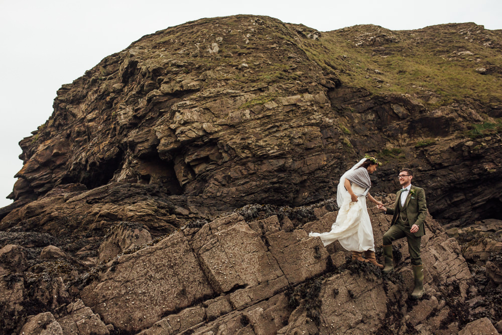 Druidstone Wedding Florence Fox Photography