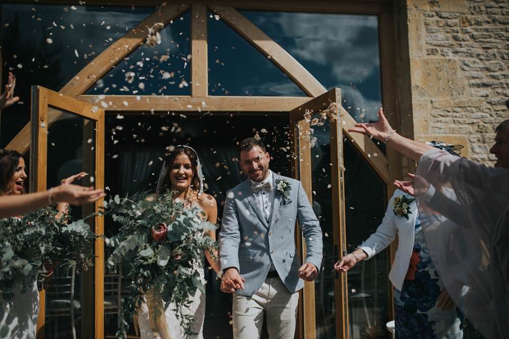 Confetti Eucalyptus Boho Greenery Barn Wedding Kerry Diamond Photography