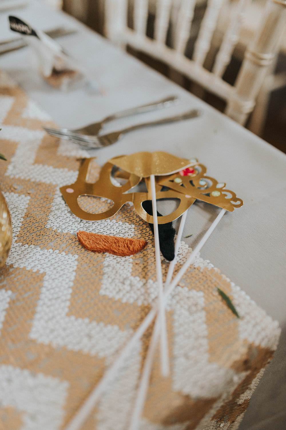 Photo Booth Props Eucalyptus Boho Greenery Barn Wedding Kerry Diamond Photography