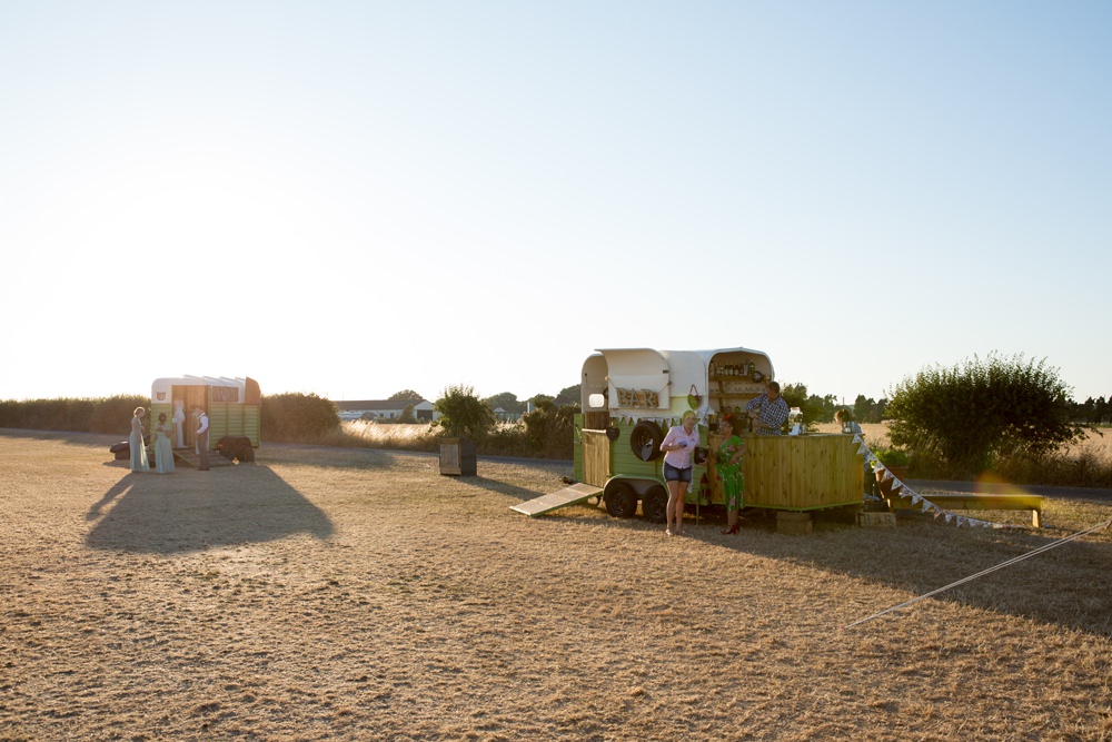 Horse Box Bar Meon Bye Farm Wedding Jessica Hayman Photography