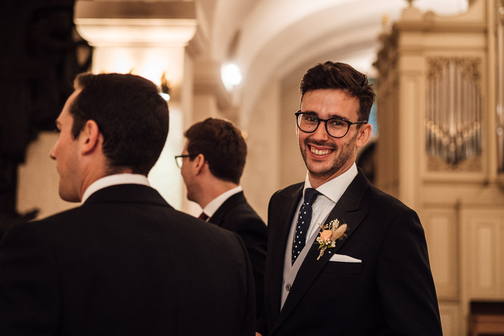 Groom Glasses Traditional Morning Suit St Paul's Cathedral Wedding The Shannons Photography