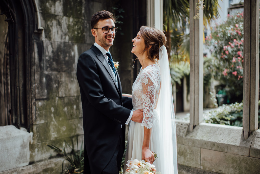 Groom Glasses Traditional Morning Suit St Paul's Cathedral Wedding The Shannons Photography