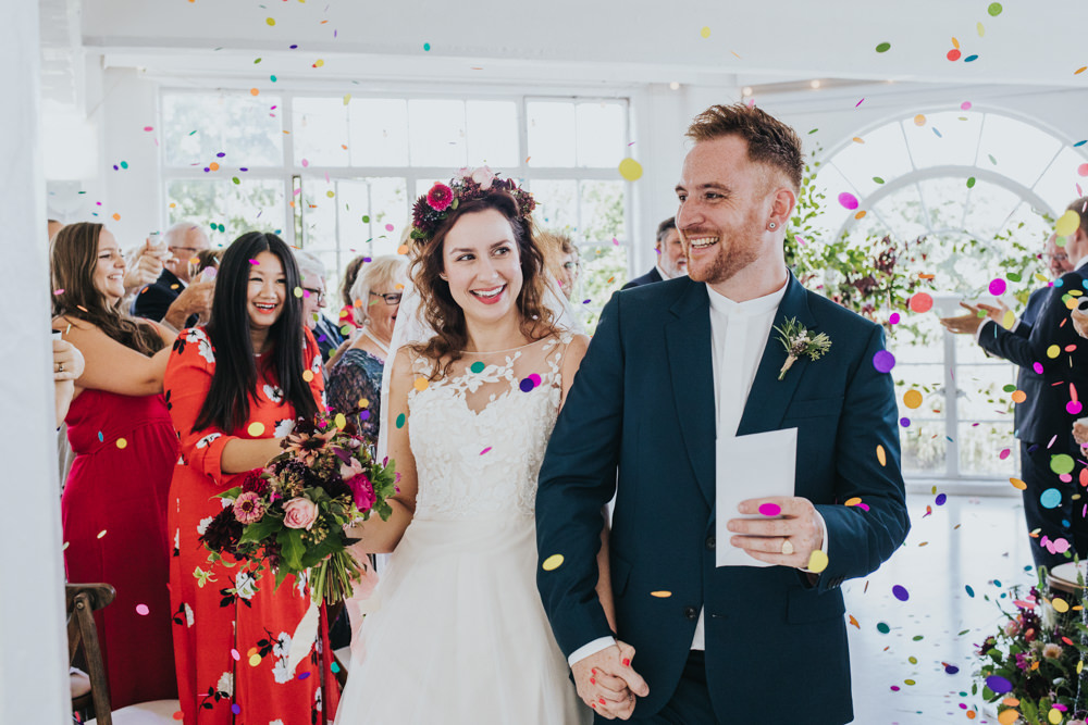 Confetti Wimborne House Wedding Eva Photography