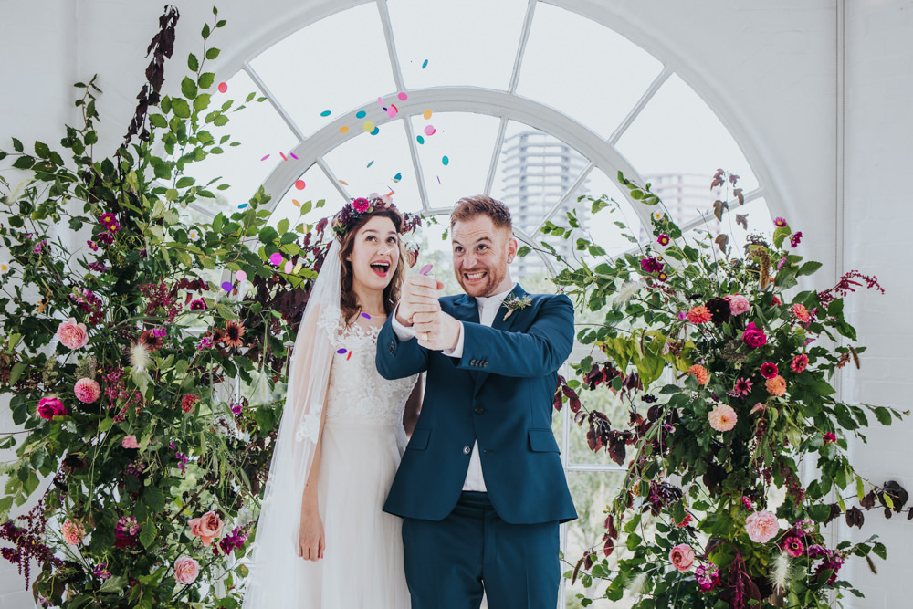 Confetti Pop Wimborne House Wedding Eva Photography
