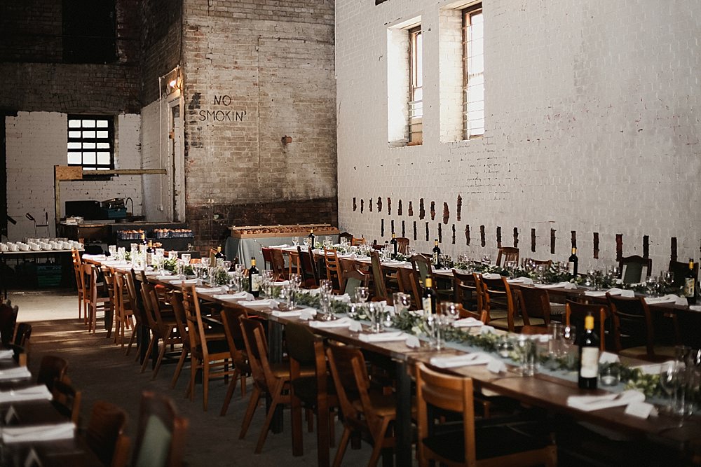 Table Tablescape Greenery Foliage Runner Garland Swag Rustic Long Table Abbeydale Picture House Wedding We Are Da Silva