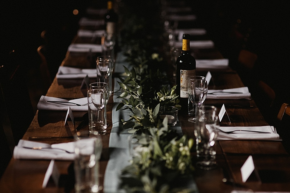 Table Tablescape Greenery Foliage Runner Garland Swag Abbeydale Picture House Wedding We Are Da Silva