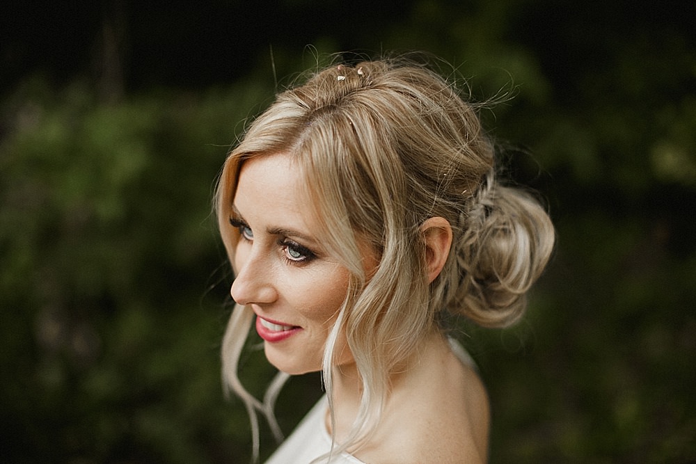 Bride Bridal Hair Style Up Do Bun Plait Braid Abbeydale Picture House Wedding We Are Da Silva