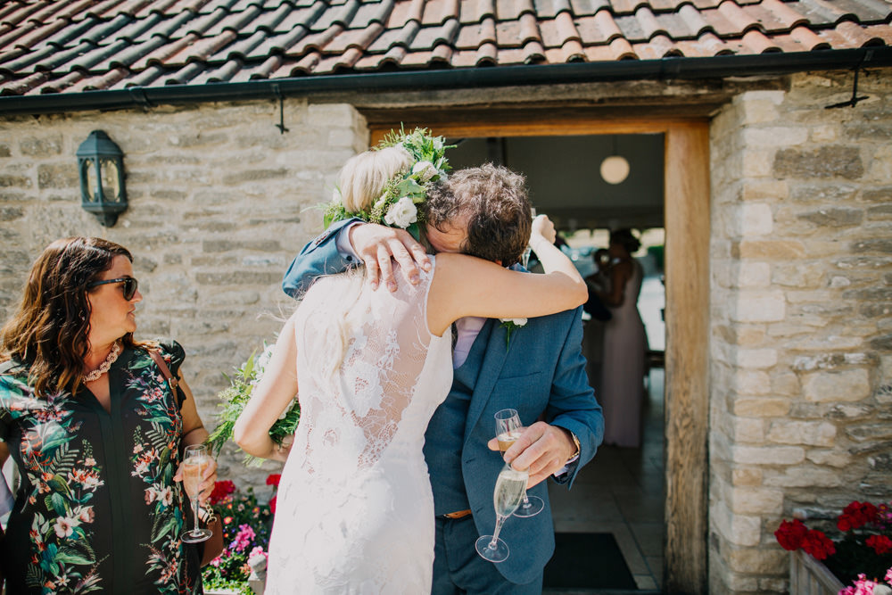 Bride Bridal Dress Gown Boho Lace Claire Pettibone Gardenia Bohemian Carefree Countryside Wedding Lush Imaging by Naomi