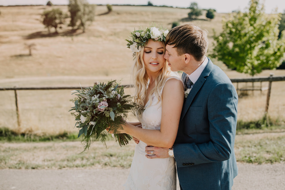 Bouquet Flowers Bride Bridal Greenery Foliage Bohemian Carefree Countryside Wedding Lush Imaging by Naomi