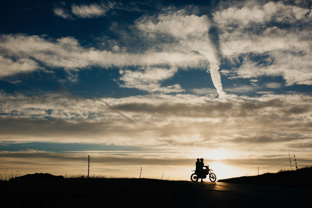 Motocross Motorbike Transport Bohemian Carefree Countryside Wedding Lush Imaging by Naomi
