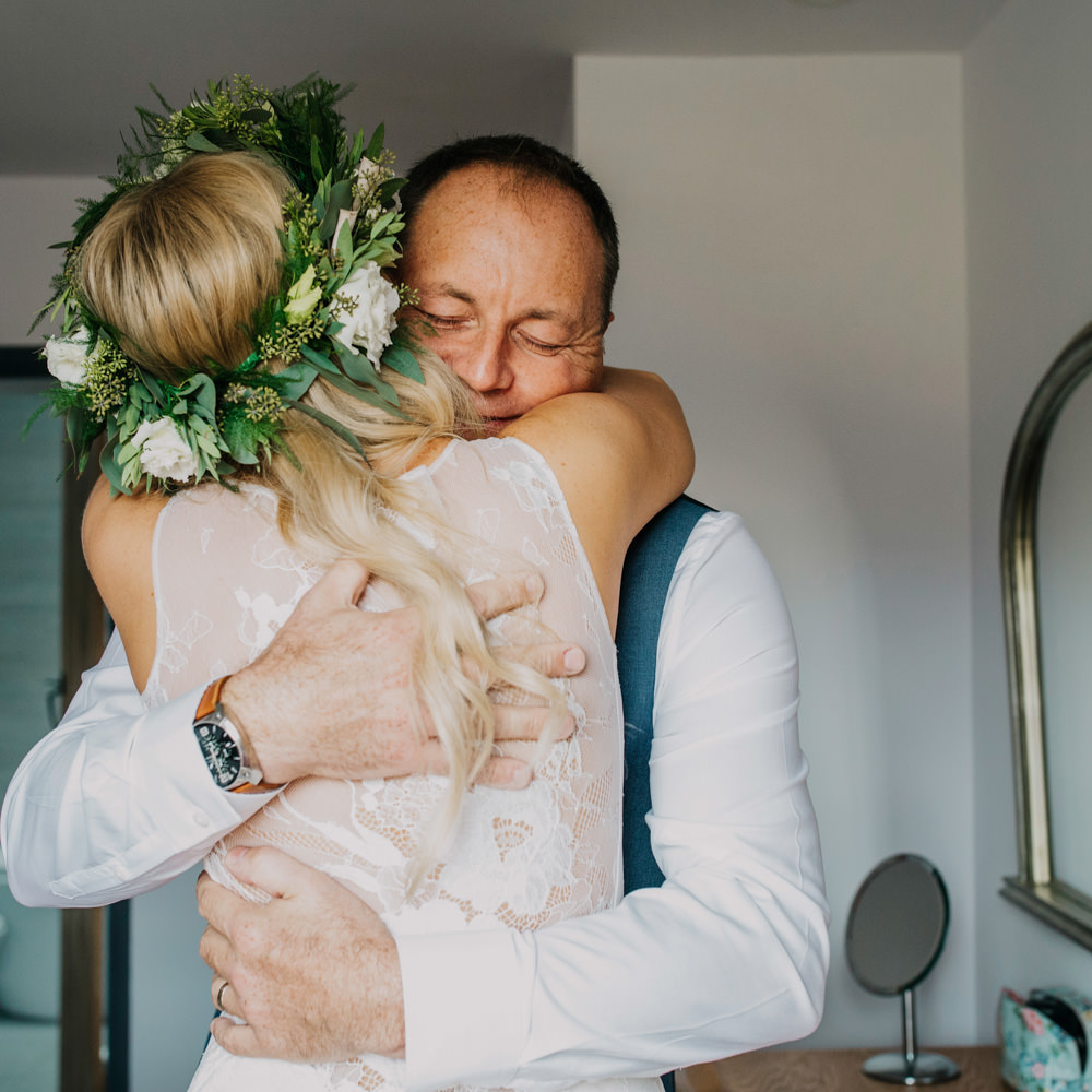 Bride Bridal Dress Gown Boho Lace Claire Pettibone Gardenia Bohemian Carefree Countryside Wedding Lush Imaging by Naomi