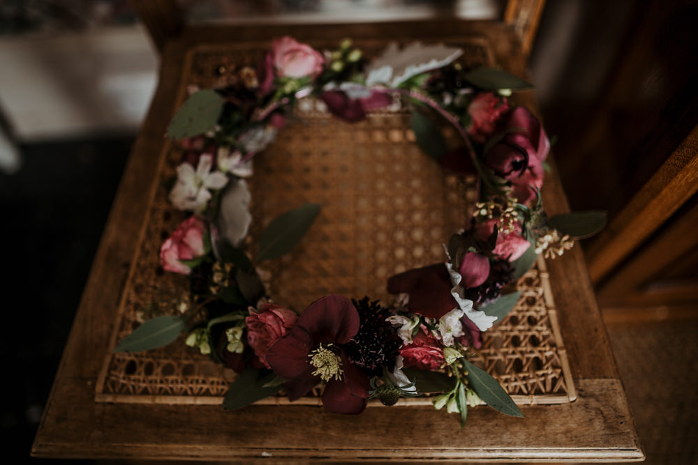 Flower Crown Bride Bridal Accessory Edwardian Wedding Ideas Camilla Andrea Photography