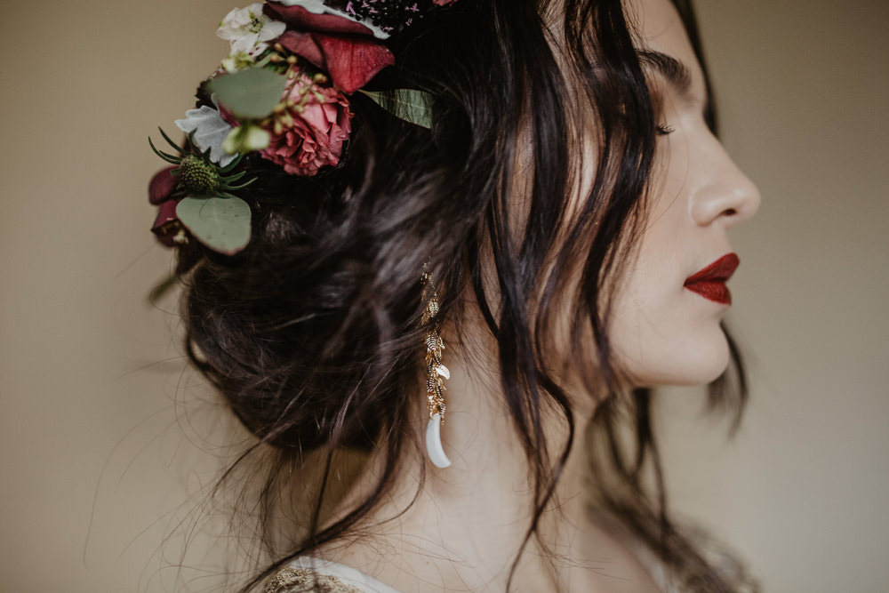 Flower Crown Bride Bridal Accessory Edwardian Wedding Ideas Camilla Andrea Photography
