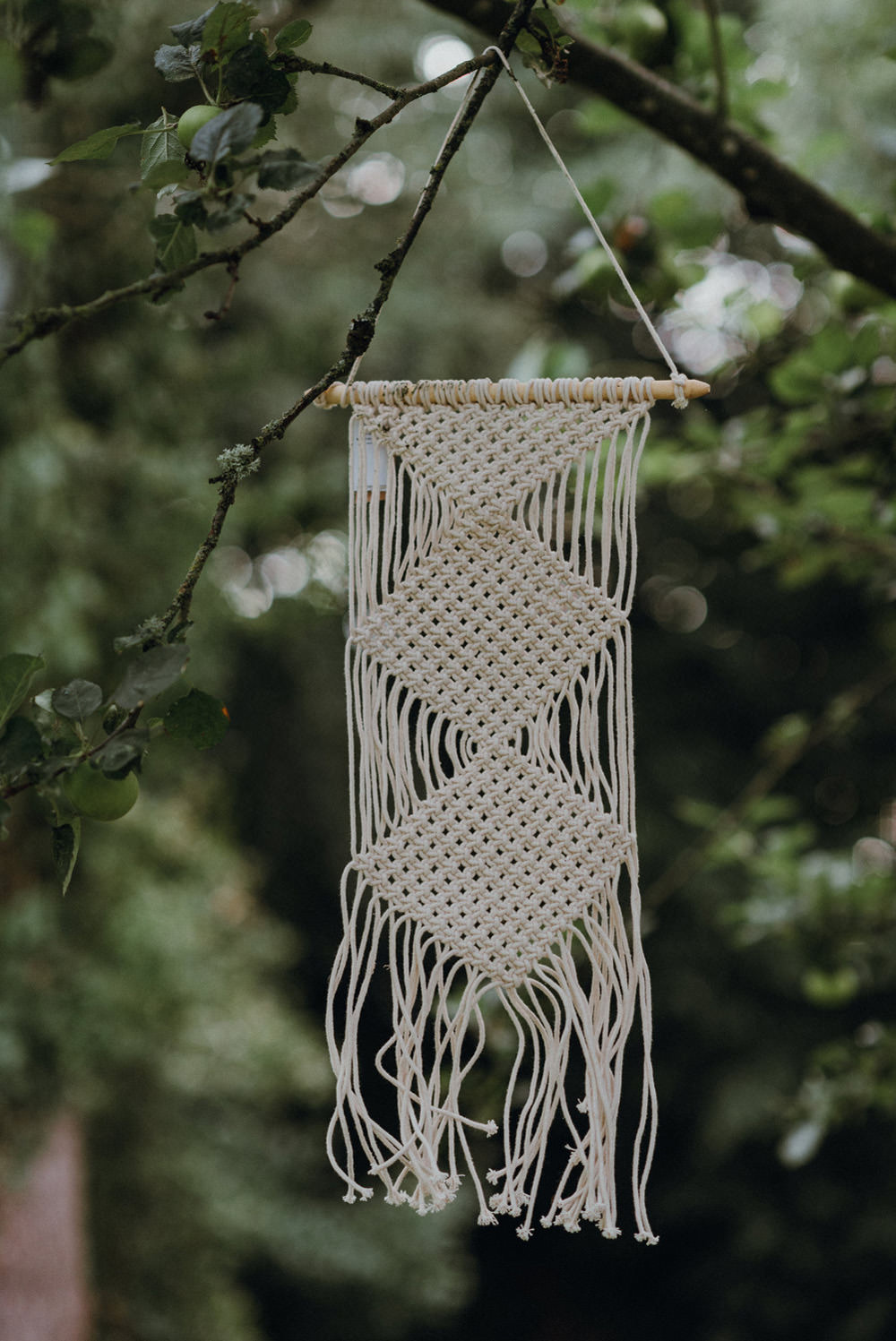 Macrame Hanging Felin Newydd House Wedding Christopherian.co.uk