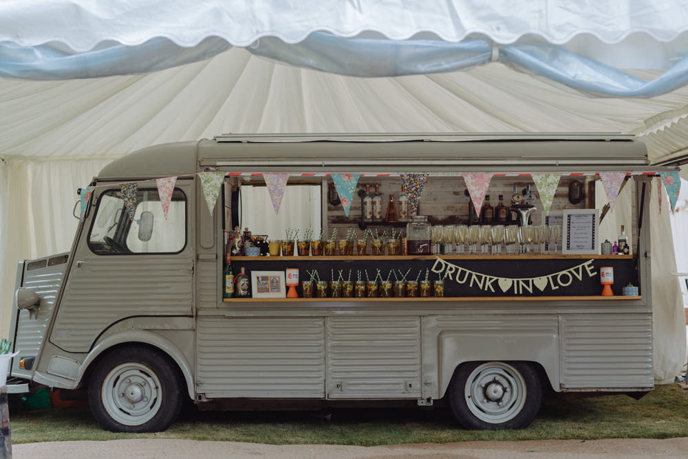 Citroen Van Bar Vintage Felin Newydd House Wedding Christopherian.co.uk