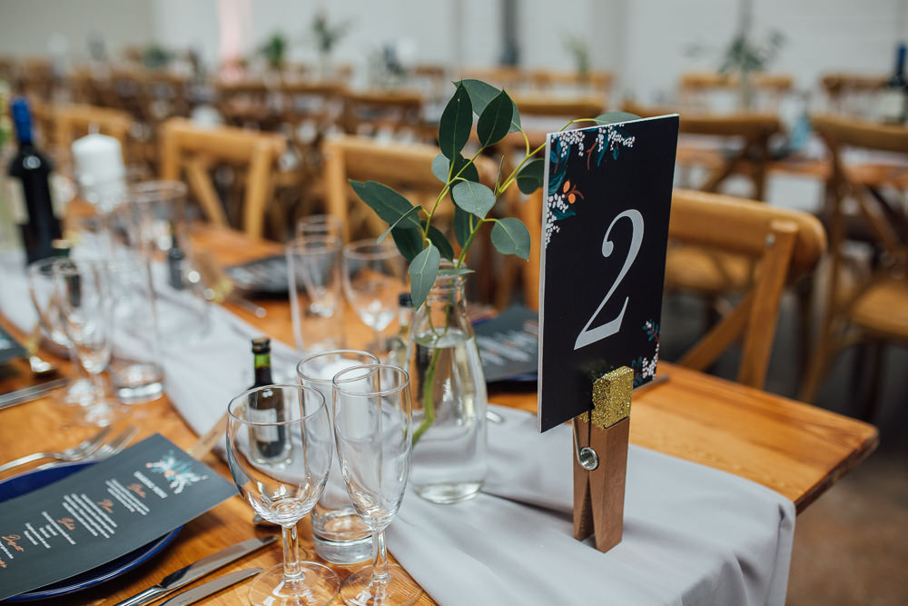 Floral Black Peg Table Number Fivefourstudios Wedding Ellie Grace Photography
