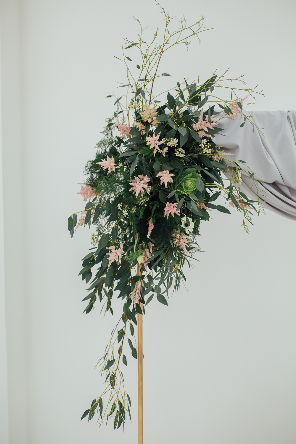 Anemone Greenery Foliage Flowers Fivefourstudios Wedding Ellie Grace Photography