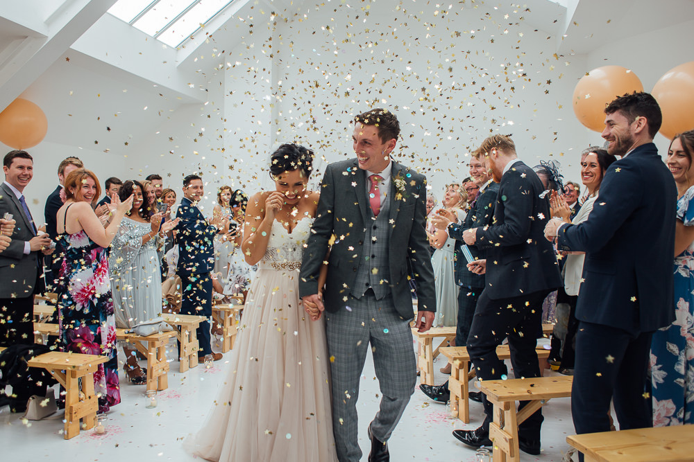 Confetti Glitter Fivefourstudios Wedding Ellie Grace Photography