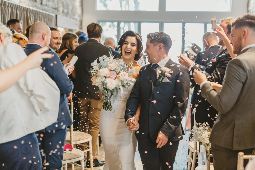 Confetti Throw GG’s Yard Wedding Amy Lou Photography