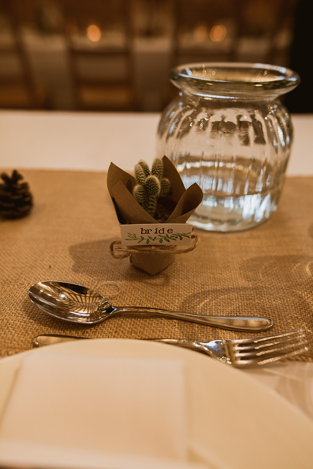 Cactus Favours Gate Street Barn Wedding The Springles