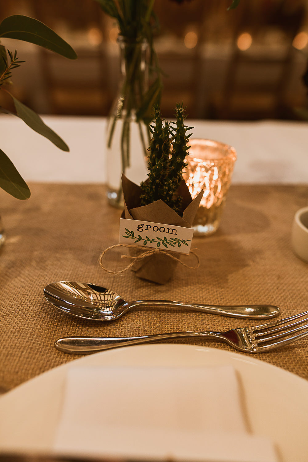 Cactus Favours Gate Street Barn Wedding The Springles