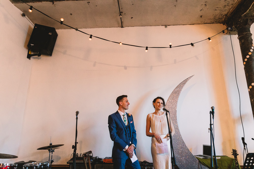 Bride Bridal Dress Gown Bias Cut Art Deco Three Piece Blue Suit Groom Clapton Country Club Wedding Kate Jackson Photography