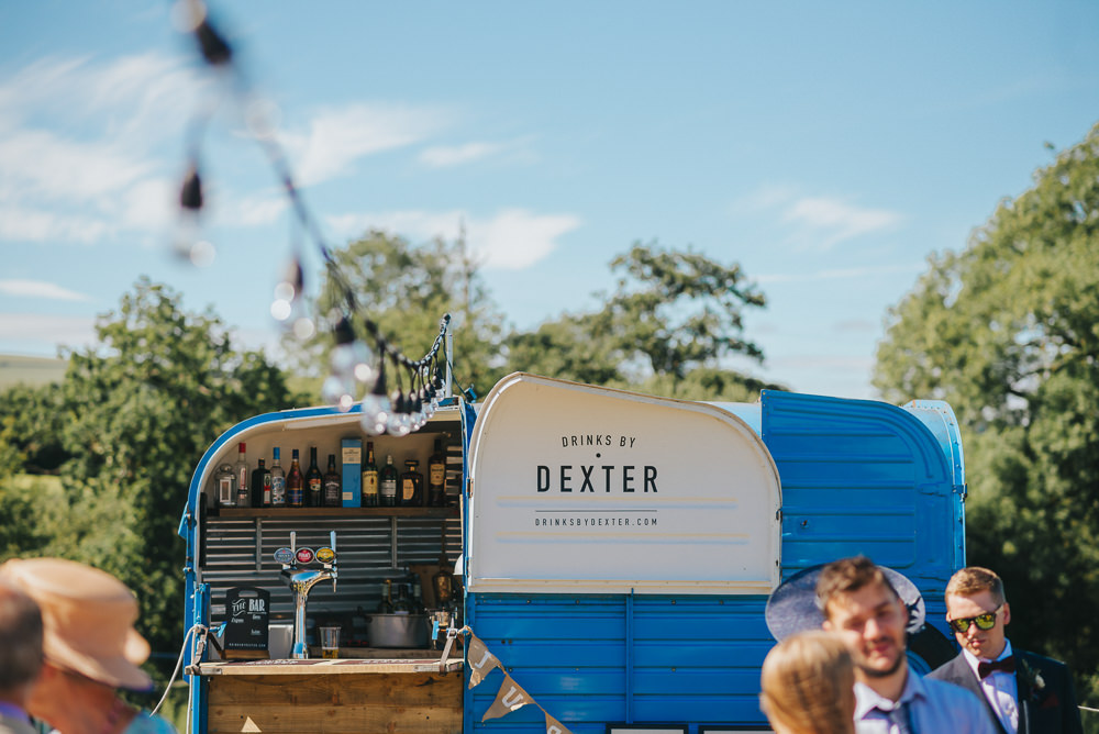 Horse Box Bar Kittisford Barton Wedding Joab Smith Photography