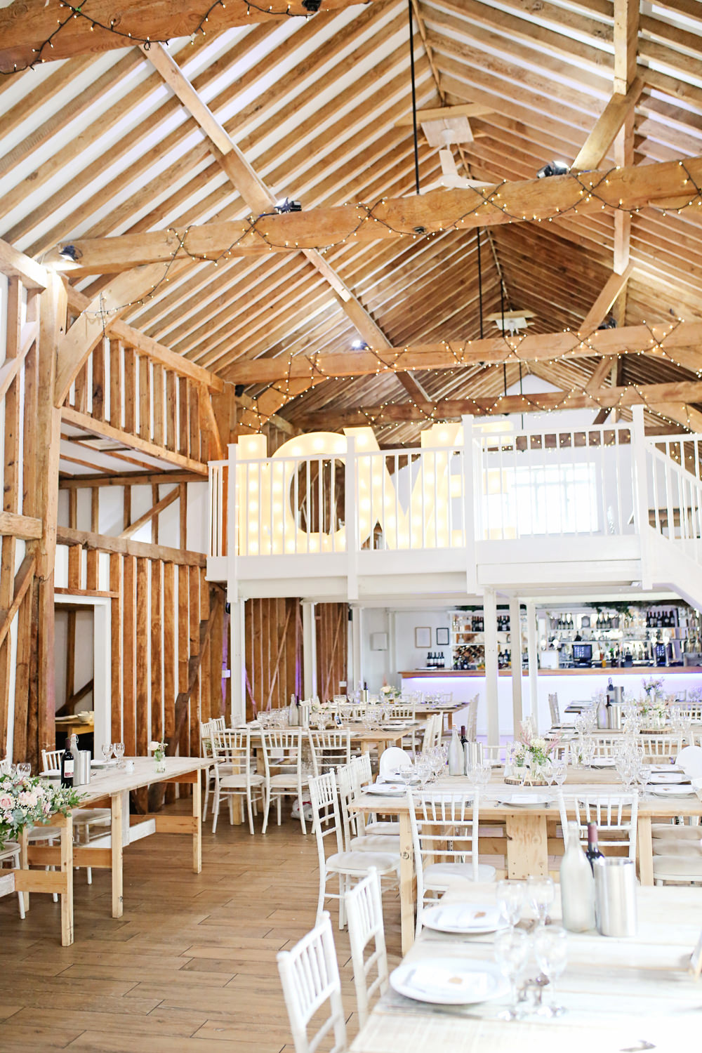 Love Letter Lights Milling Barn Wedding Victoria Mitchell Photography