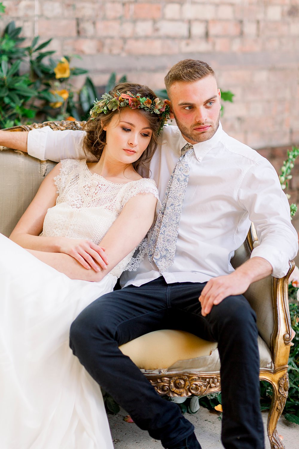 Natural Boho Industrial Wedding Ideas Jo Bradbury Photography