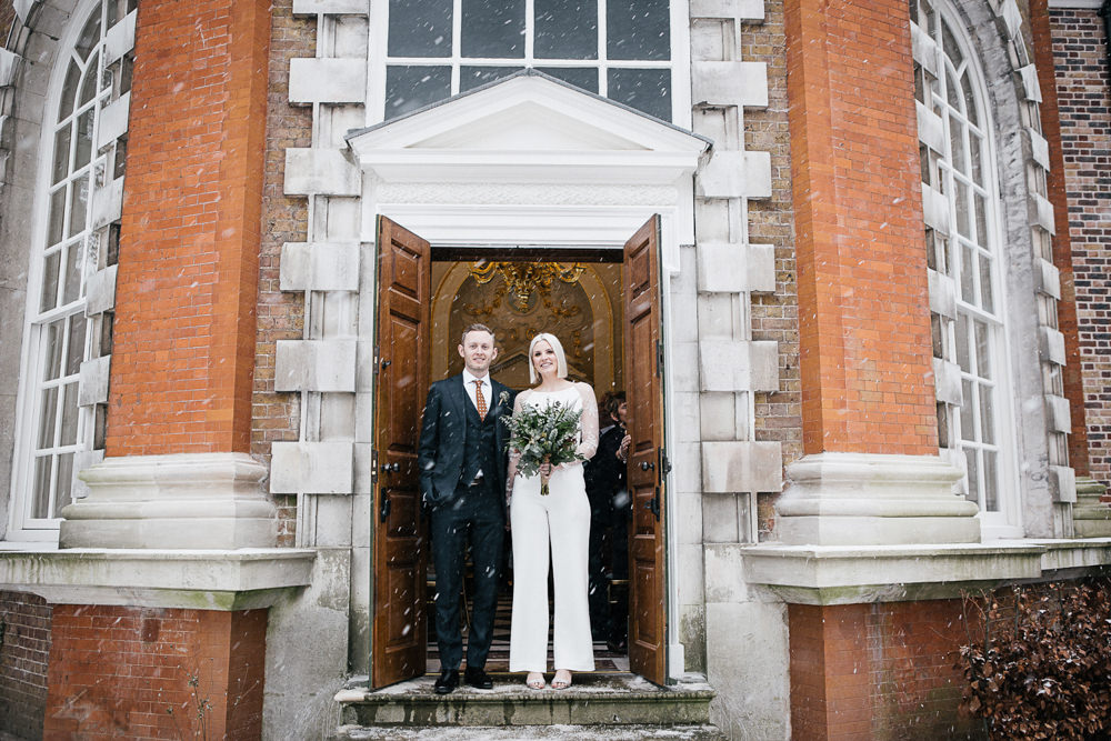 Snow Snowy Orleans House Gallery Wedding My Beautiful Bride Photography